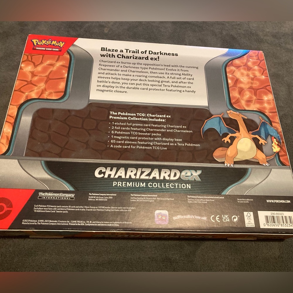 Pokemon Charizard EX Premium Collection Box - Multicolor. Great condition. - Picture 2 of 6
